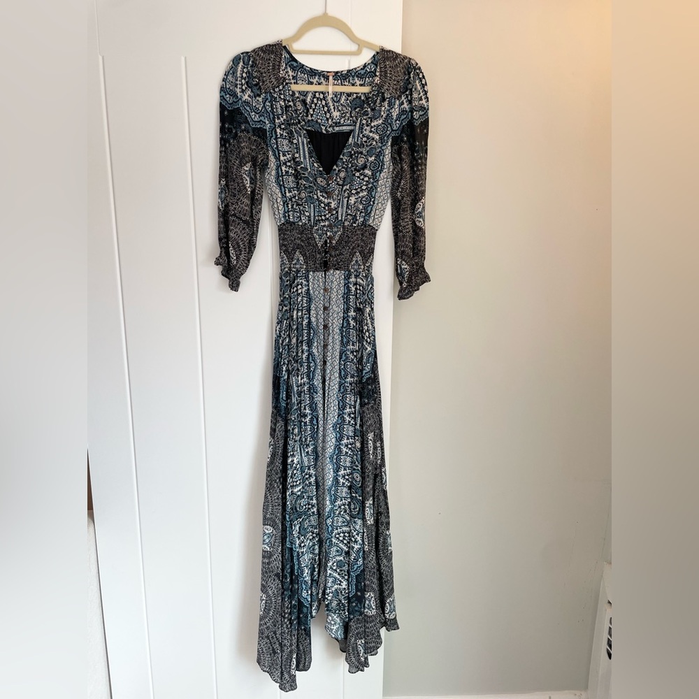 Free People Mexicali Rose Maxi Size XS - Picture 3 of 8